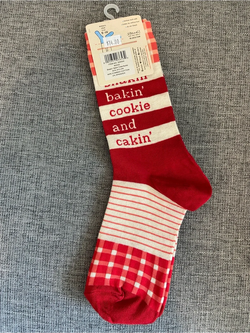 nwt crew socks one pair stretchy fun colorful